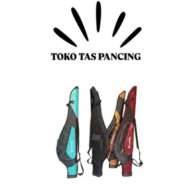 Tas pancing shimano kulit premium tosca isi 2 100cm