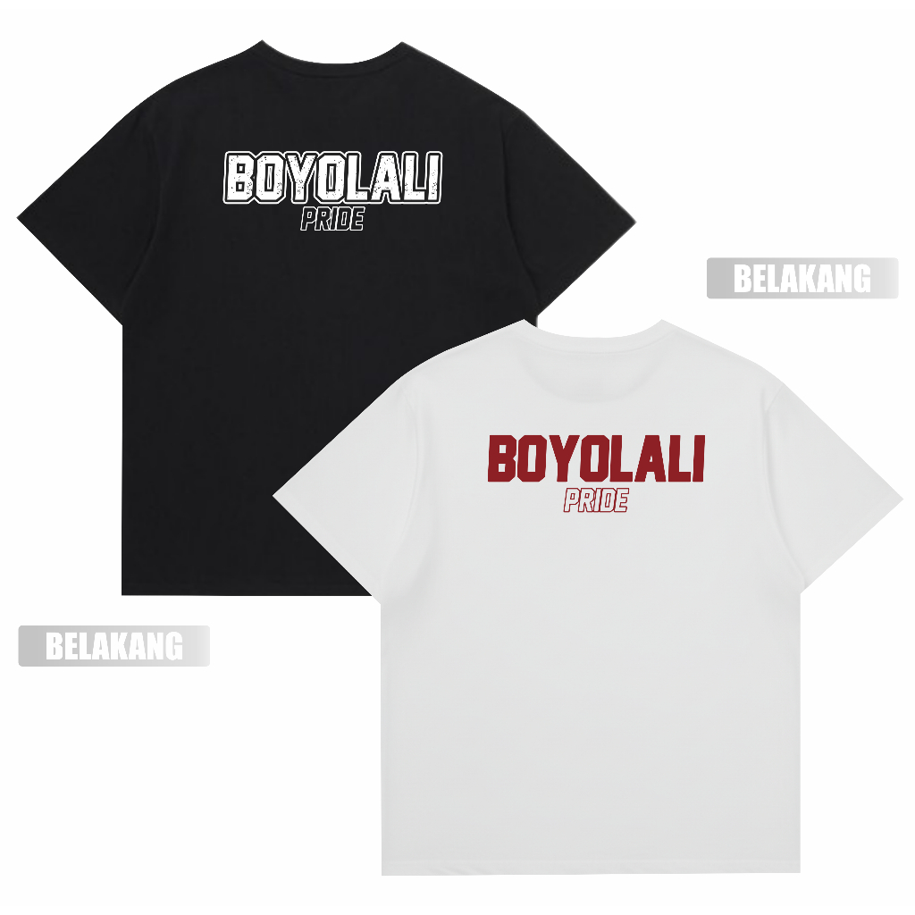 Kaos Boyolali Tshirt Boyolali Pride
