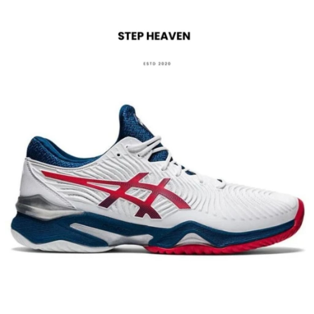 ASICS Court FF 2 Flytefoam White/Maco Blue