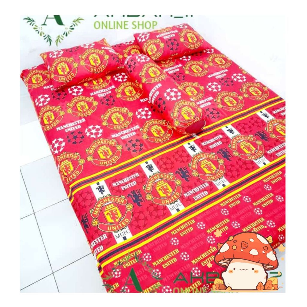 sprei 180x200 motif bola