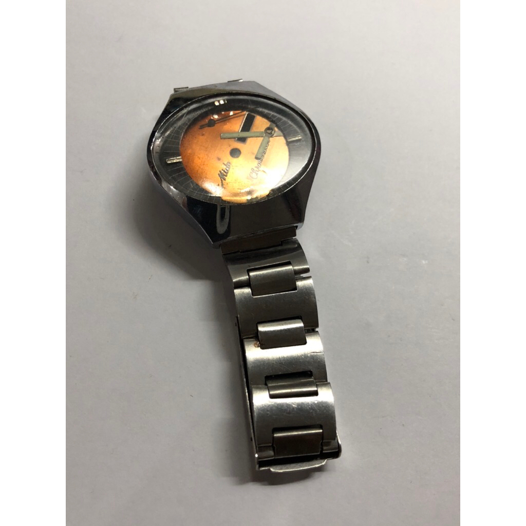 bodi jam mido klasik vintage oval kondisi baik siap pakai