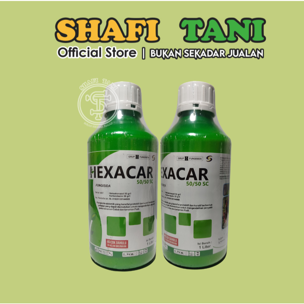 HEXACAR Fungisida 1 Liter Mengatasi Jamur Antraknosa Heksanokazol Karbendazim Sistemik