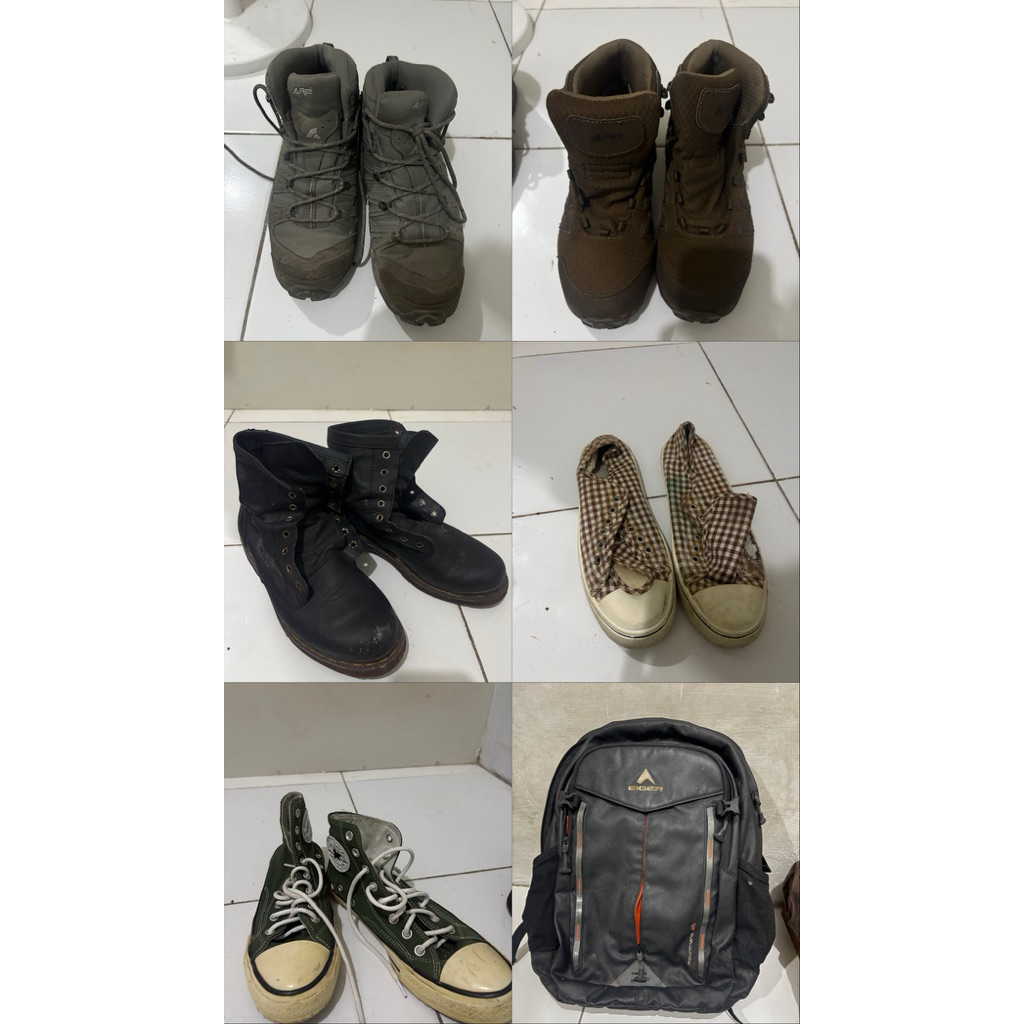 PRELOVED SEPATU GUNUNG