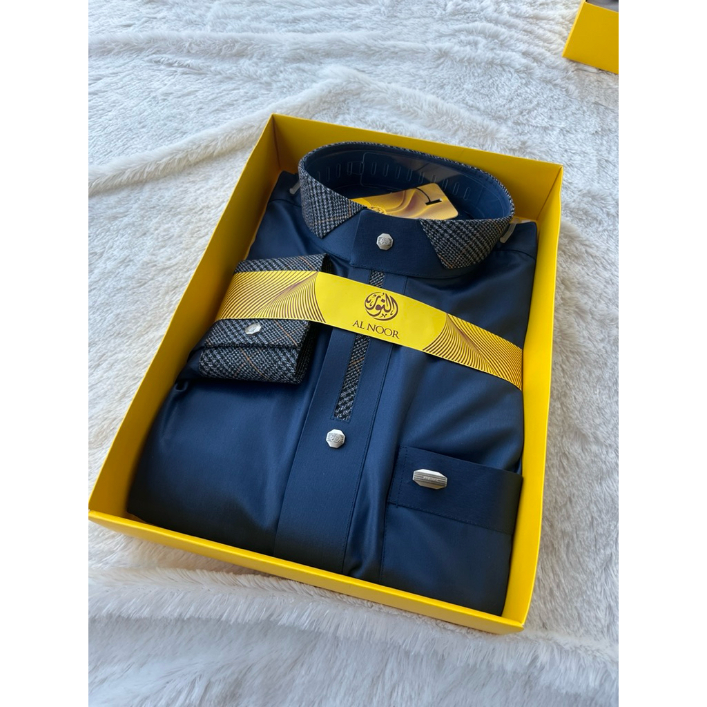 Jubah al noor premium manset Omar