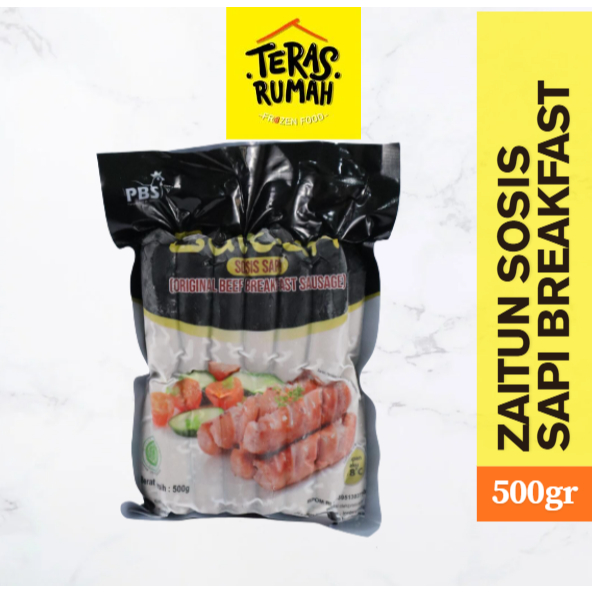 ZAITUN - SOSIS SAPI BREAKFAST (SOSIS KECIL) 500gr