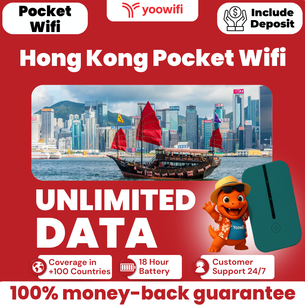 Yoowifi Pocket Wifi Hongkong Unlimited Highspeed Wifi Portable Internet Roaming