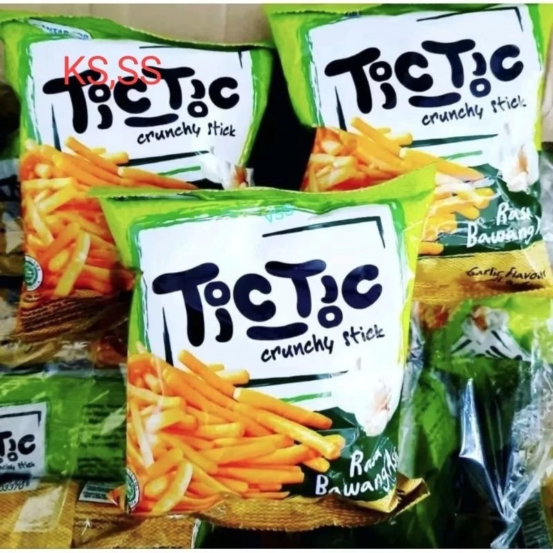 Tictic snack / Tictic bawang / Tic tic snack