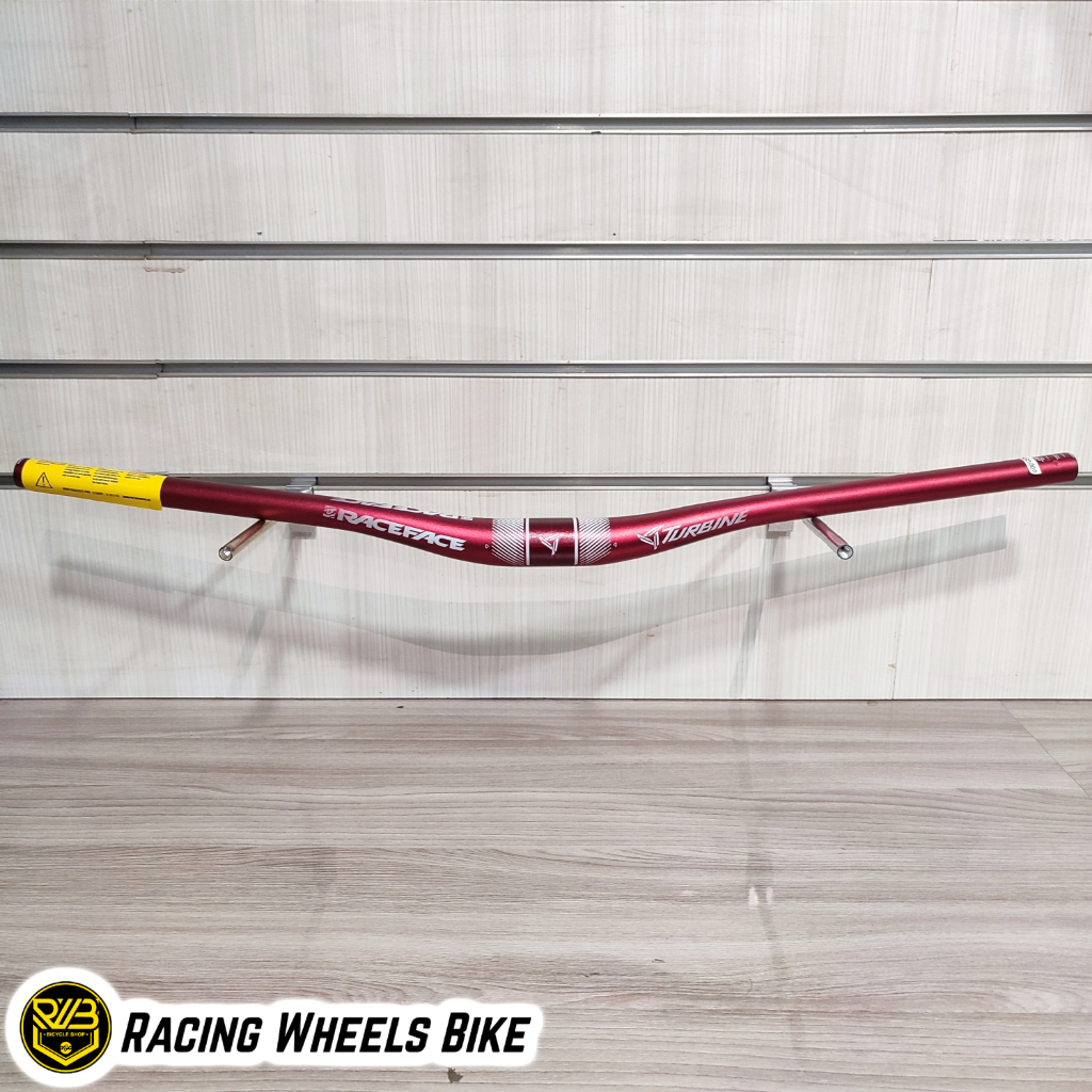 Raceface Handlebar Turbine 35 Alloy Red Panjang 760mm Rise 20mm