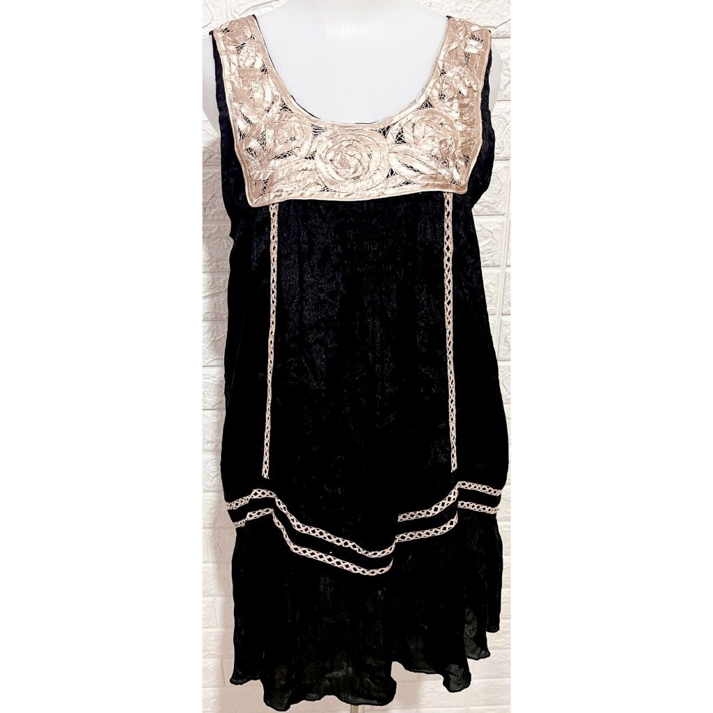 DRESS BOHEMIAN BABYDOLL BRAND AXES FEMME