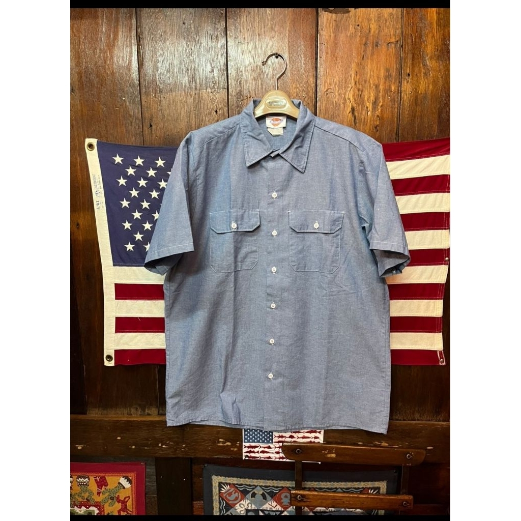 Kemeja Kerja Dickies Chambray