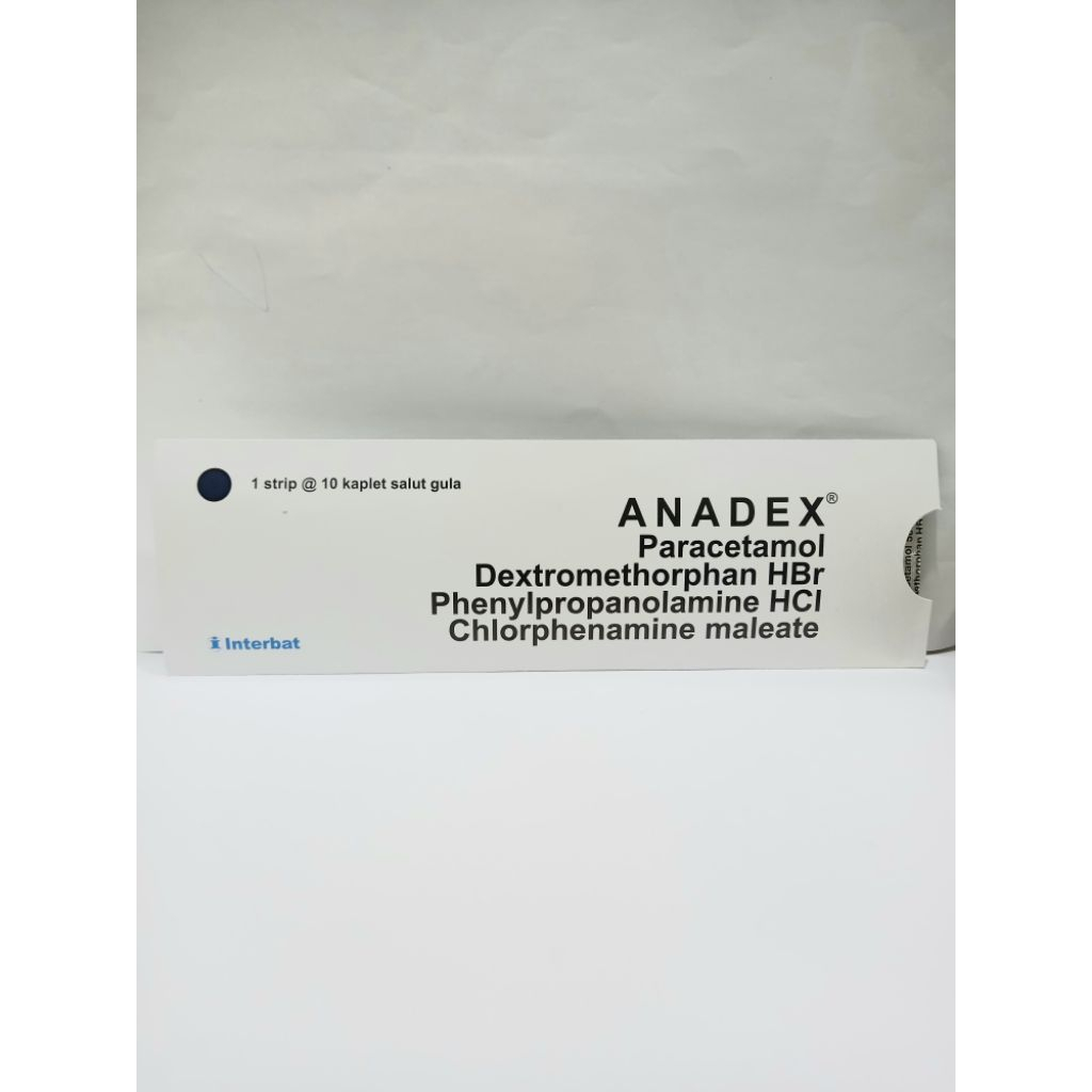 ANADEX Tablet Strip