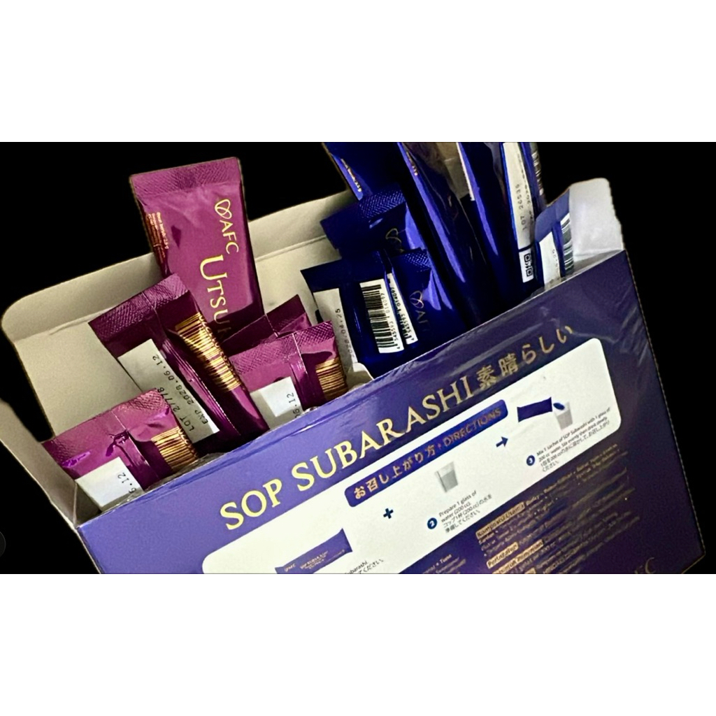 14 sachet Regenerasi Sel SOP Subarashi Gold Utsukushi Gold Hikari 1000% Original READY STOK NO INDEN