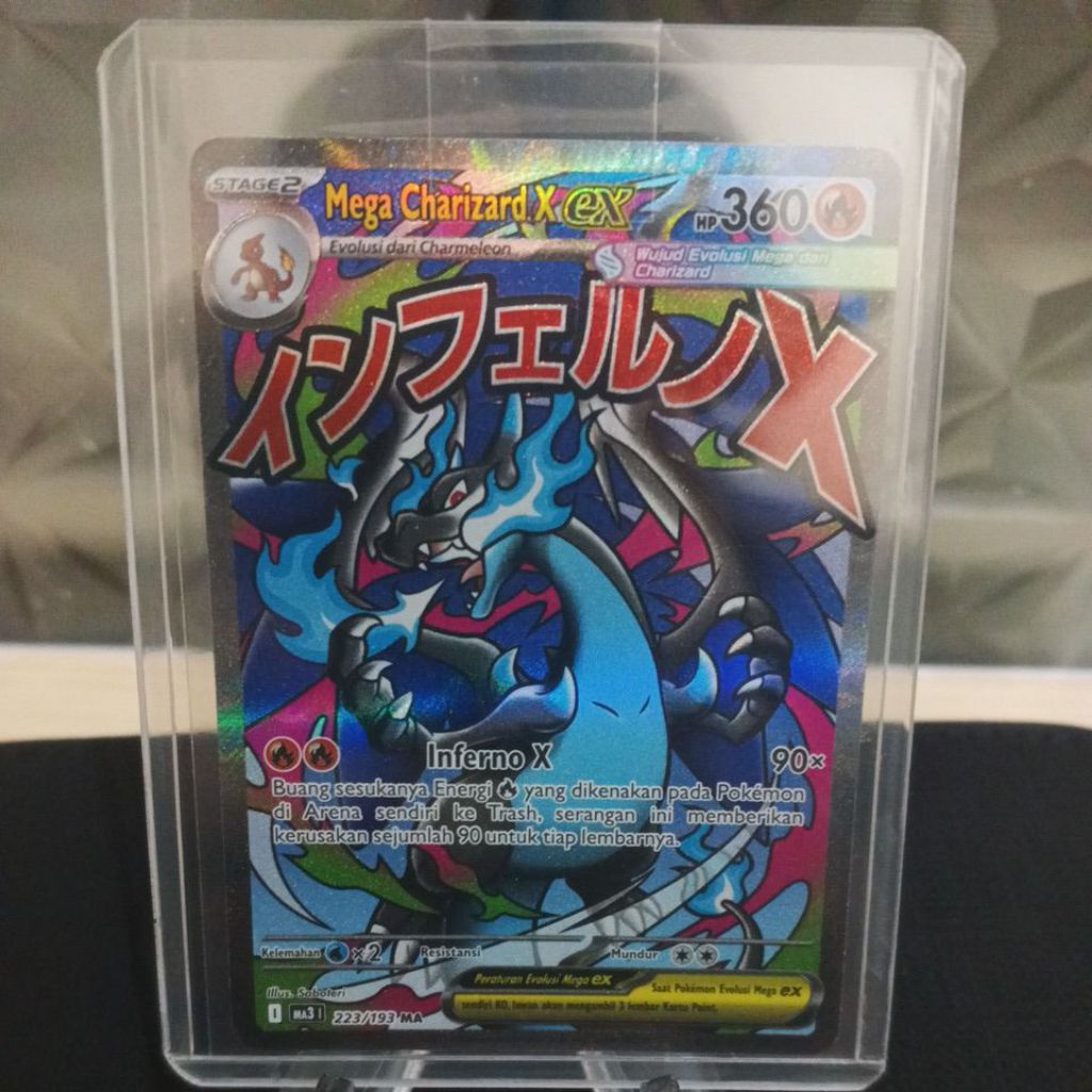Mega Charizard X EX MA 223/193 MA3 Mega Impian EX