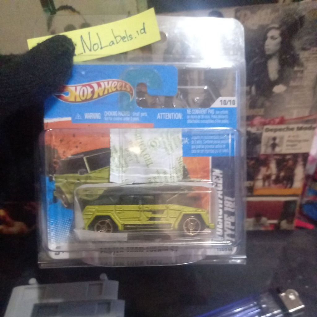 HOT WHEELS VW VOLKSWAGEN TYPE 181 SAFARI CAMAT FASTER THAN EVER DAN PAKET VW KOOL KOMBI BETTLE MOONE