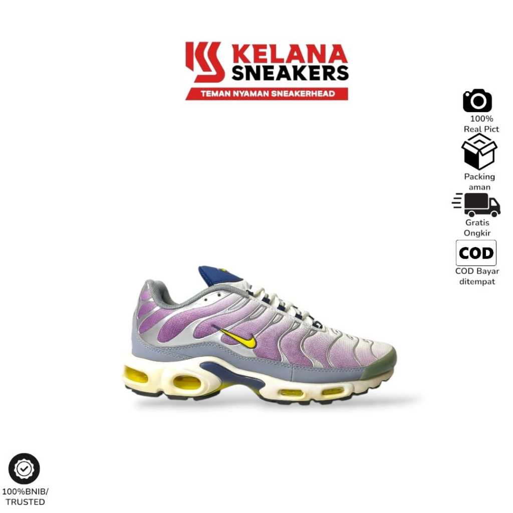 kelana sneakers - sepatu casual TN PLUS violet size 46