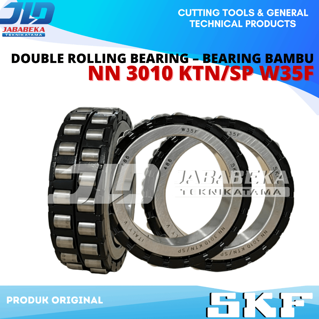Double Row Cylindrical Roller Bearing SKF NN 3010 KTN/SPW35F – Super Precision Spindle Bearing Beari