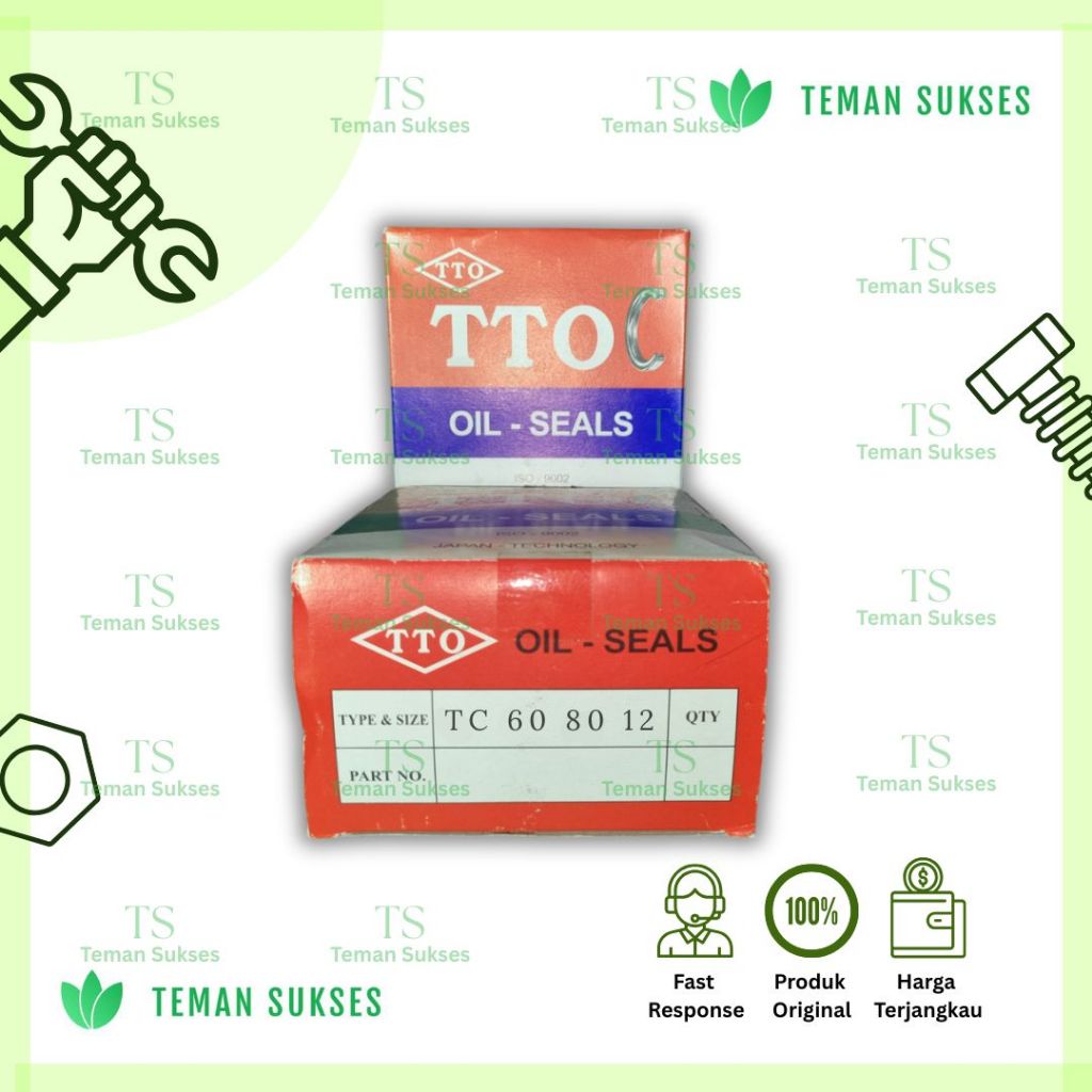 OIL SEAL TC 60 X 80 X 12 TTO