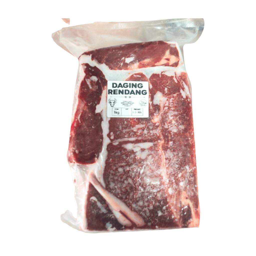 Daging rendang sapi 1 kg