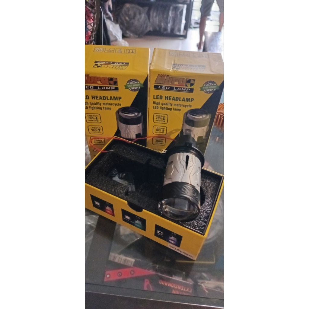 lampu h4 proji mini mupo universal