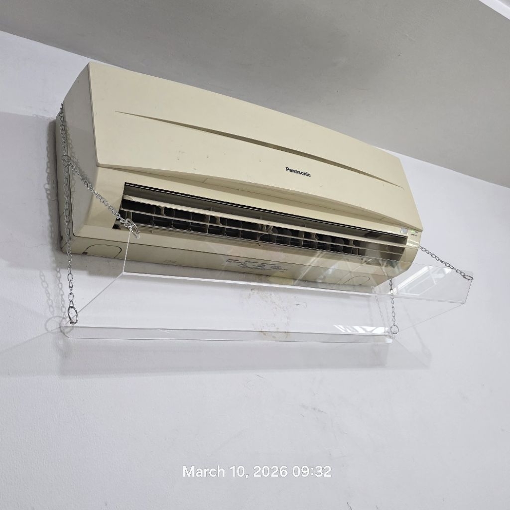 Talang AC Penahan Angin / Reflektor AC Akrilik – Pengarah Angin AC Bening