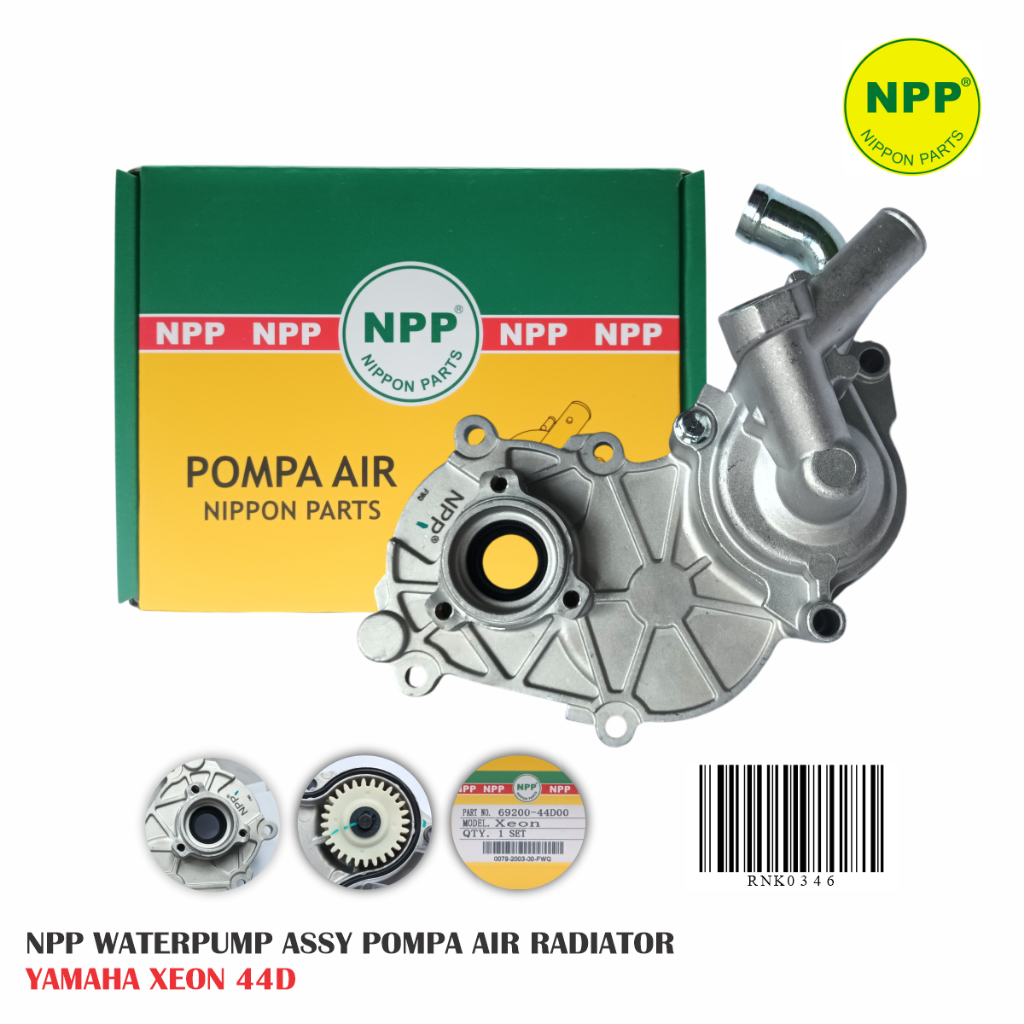 NPP Waterpump Assy Yamaha Xeon 44D RC Karbu Pompa Air Radiator Motor Matic