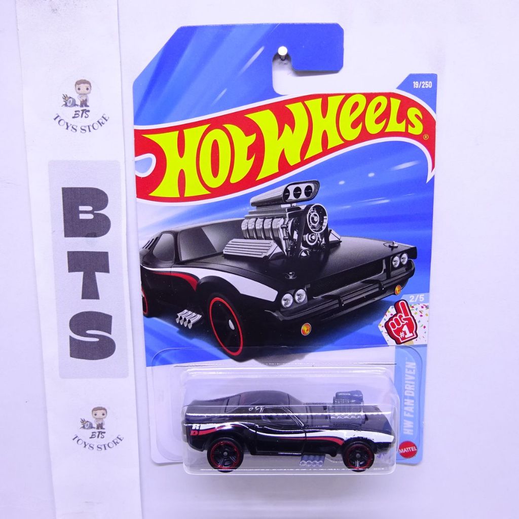 Hot Wheels Rodger Dodger Hitam