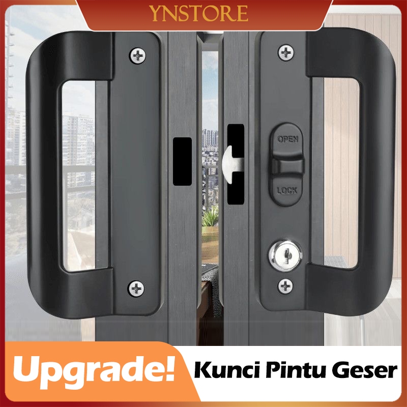 Handle Pintu Sliding Aluminium Gagang Pintu Geser Tarikan Pintu Tarikan Pintu Geser