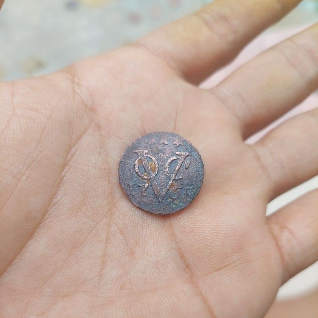 Koin Voc zeeland 1765 fine apa adanya.