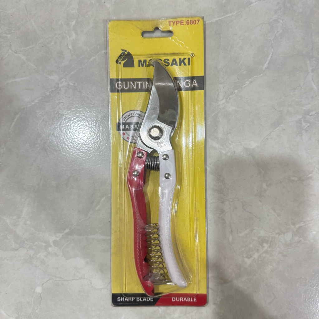 Gunting Pangkas Tanaman Masaki 6807 / Gunting Kebun / Gunting Dahan Tanaman