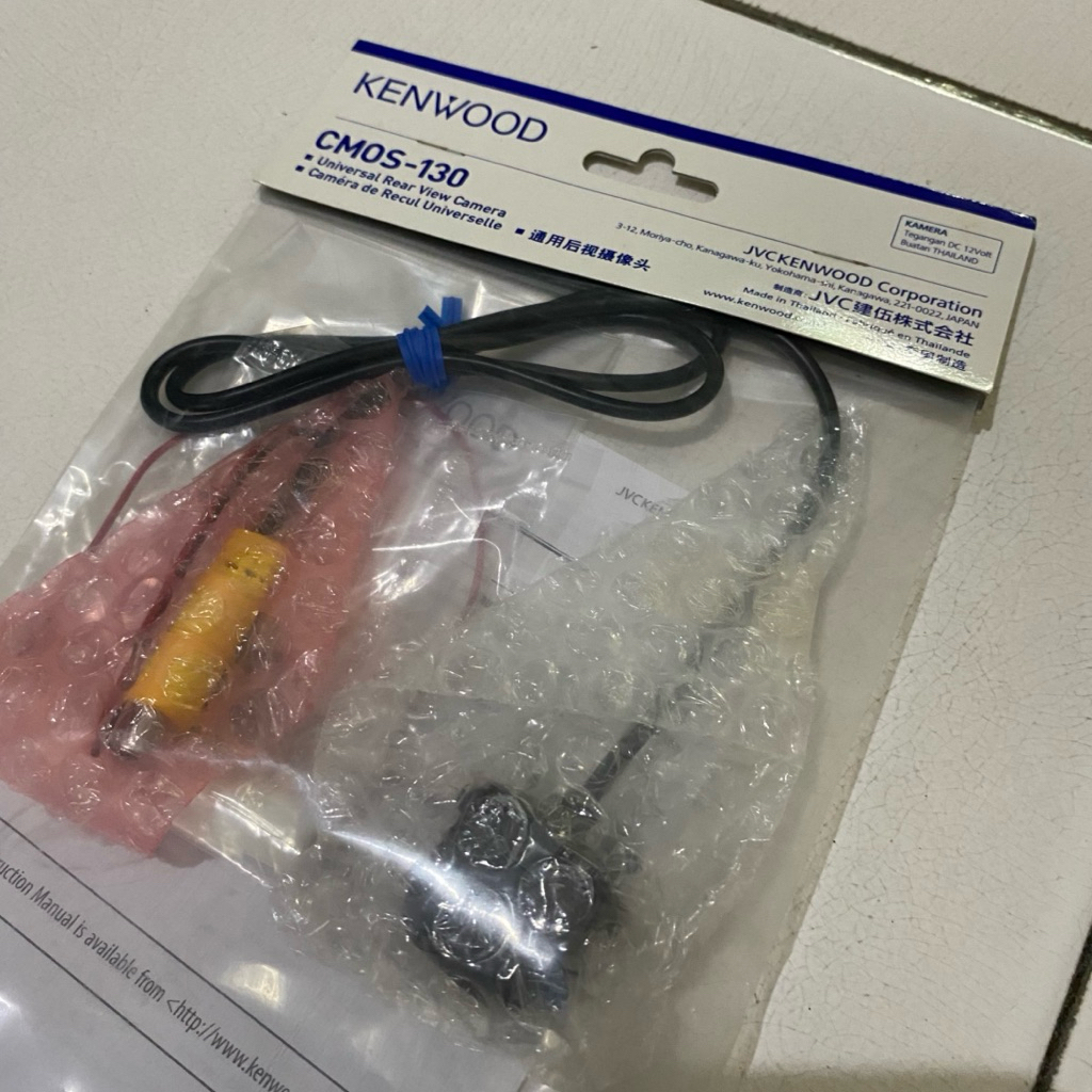 kamera mundur Kenwood Cmos 130 , rear camera kenwood cmos-130 made in thailand