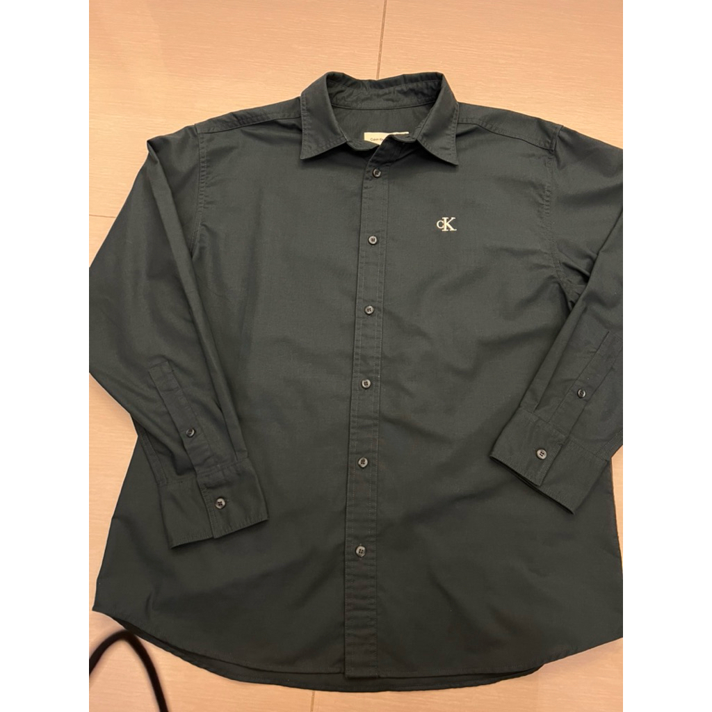 NEW AUTHENTIC Calvin Klein Jeans Man shirt size S / original CALVIN KLEIN JEANS kemeja pria