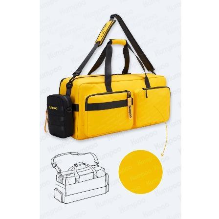 Tas Badminton Tas Badminton Kumpoo Badminton Large Racket Bag KB-369 Orange | Tas Raket Bulutangkis 