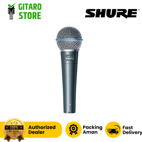 Mic Kabel Cable Super Cardioid Dynamic Vocal Mic SHURE BETA 58bA BETA 58A