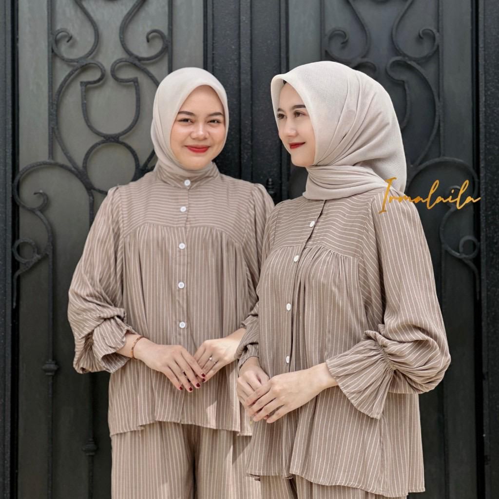 Naima One Set || Wiwi Amanah Store