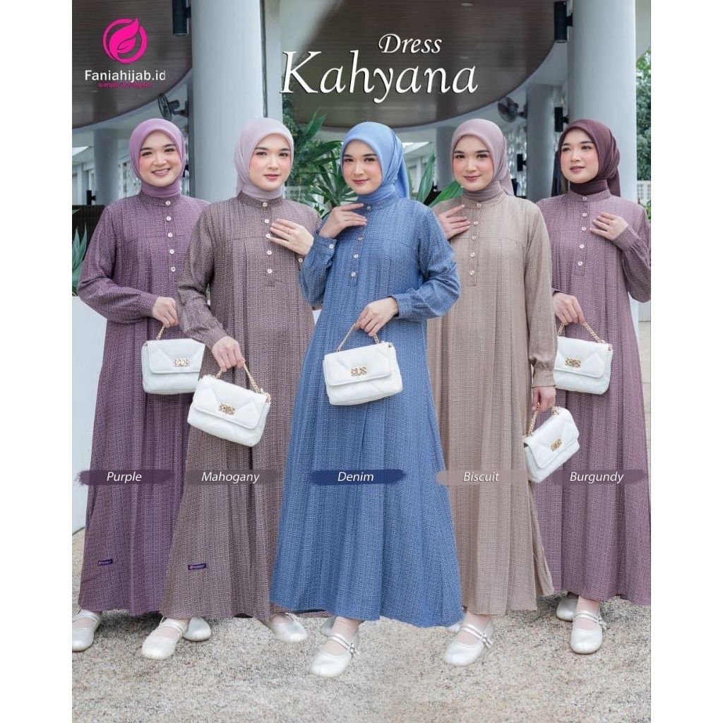 KAHYANA COUPLE DRESS MOMS BY FANIA HIJAB