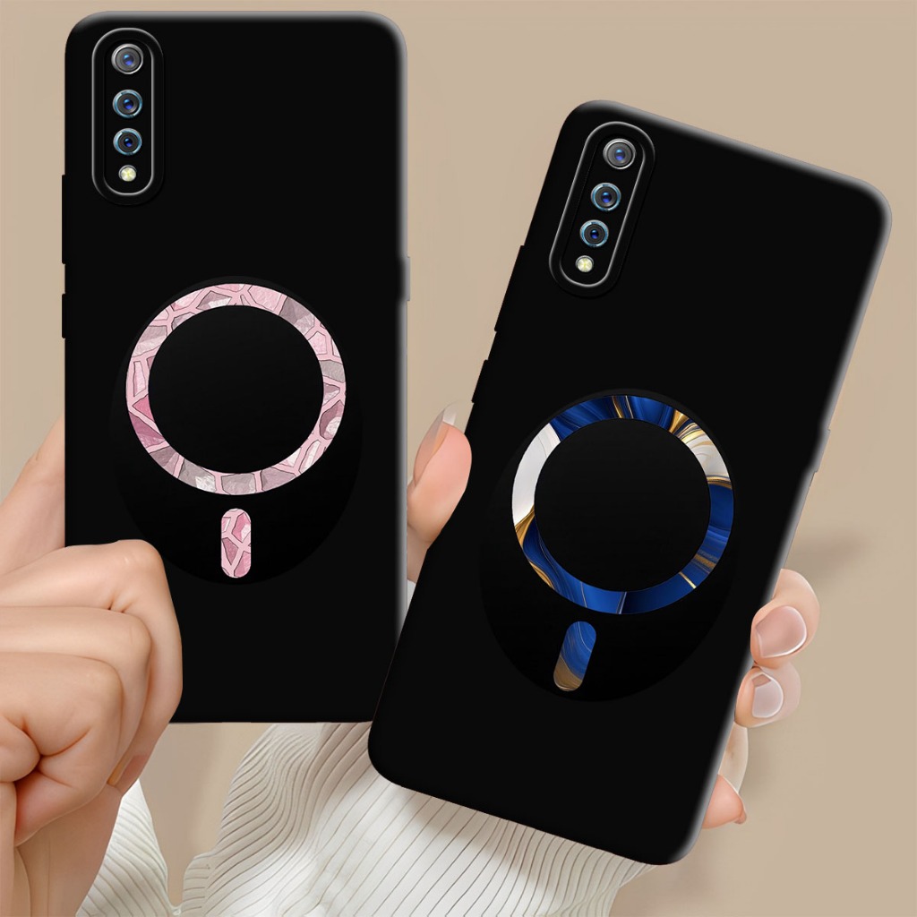 Softcash Vivo S1 S1 Pro V15 V15 Pro V20se Z1Pro V20 v21e V21 4G/5G - K012 - Anti Jamur - Fashion Cas