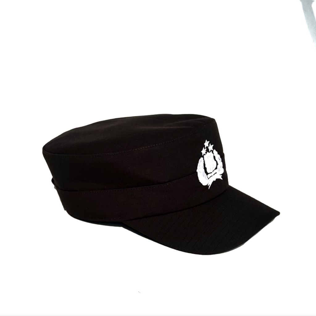 TOPI KOMANDO POLRI / TOPI FIELD CUP JATAH POLRI / TOPI BINTARA POLRI