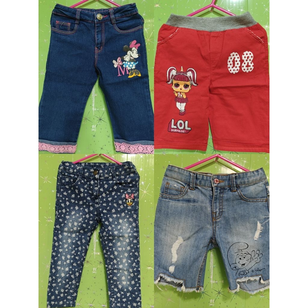 Celana Anak Cewek-Cowok POLO DISNEY COOLGIRL SMURF