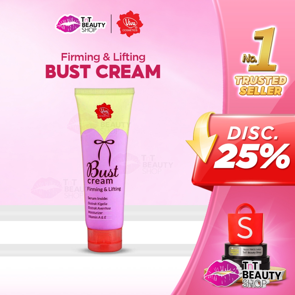 VIVA Queen Bust Cream | Krim kecantikan Payudara 40g HALAL | TnT Beauty Shop - NUZ