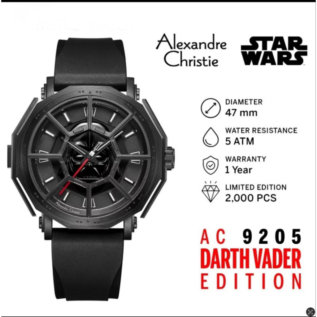 Jam Tangan Pria Alexandre Christie 9205 AC 9205 AC9305 Limited Edition Rubber Watches