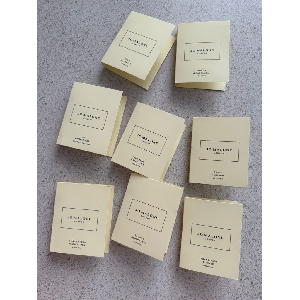 JO MALONE VIAL DAPAT 4 PCS