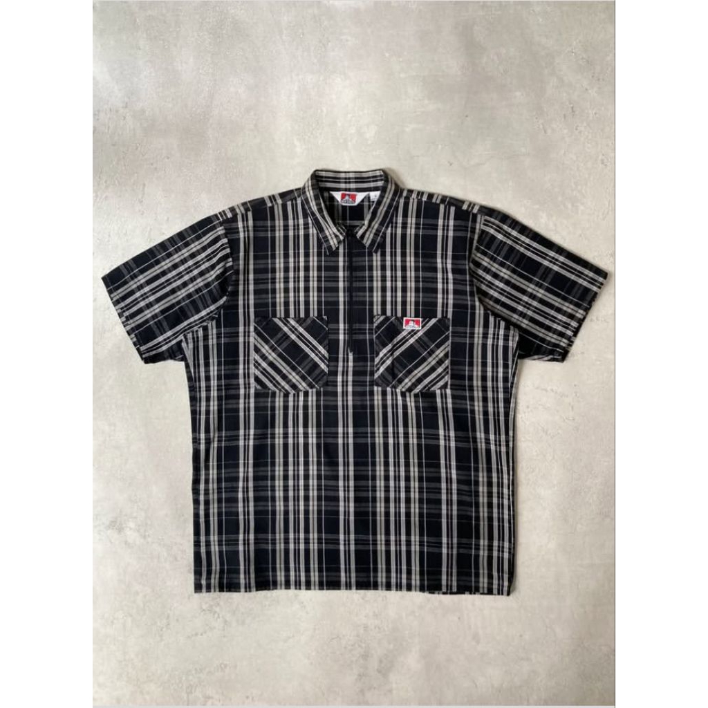 S/S Halfzip Workshirt by Ben Davis