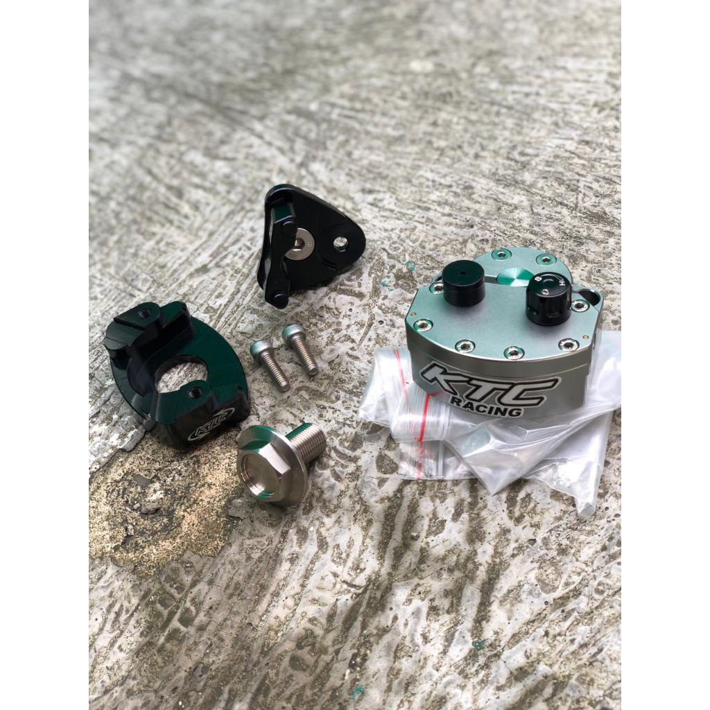 steering damper stabillizer stang ktc r25 r02 r03 original ktc racing old kytaco model stang tengah 