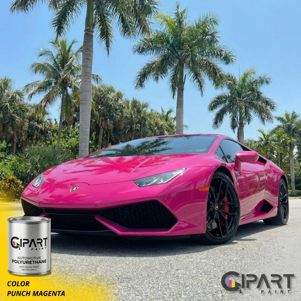 Cat Mobil & Motor CIPART PAINT - PUNCH MAGENTA Effect Series Pink Magenta Fuchsia Mutiara (Paket Gro
