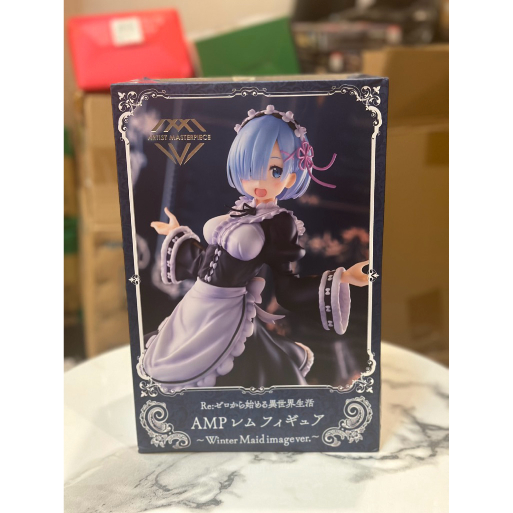 Taito AMP+ Artist MasterPiece Figure Rem Winter Maid Image Ver. - Re:Zero