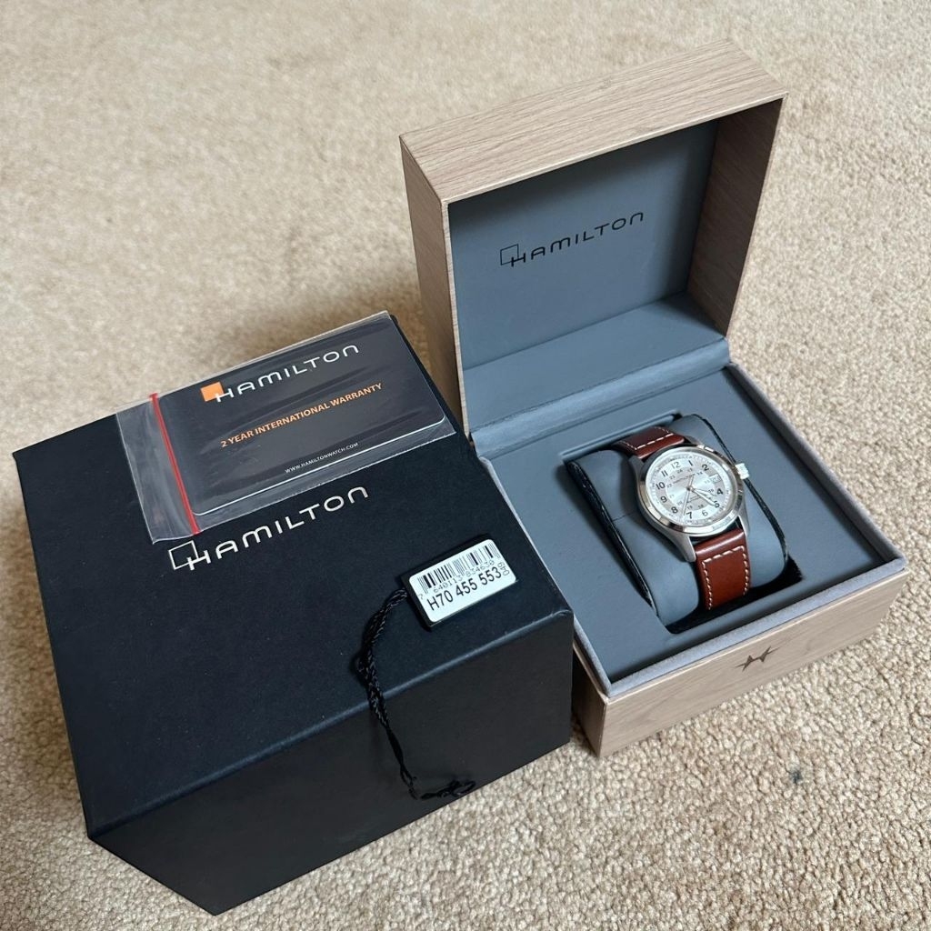 Hamilton Khaki Field Automatic Silver Dial