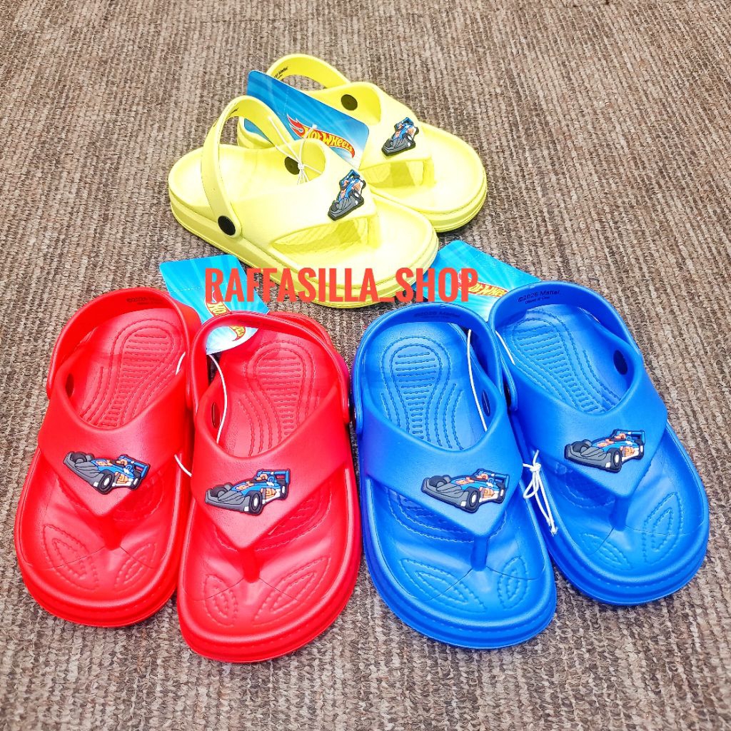 Sandal Zandilac Hotwheels Laki-laki Sandal Anak Cowok Fashion
