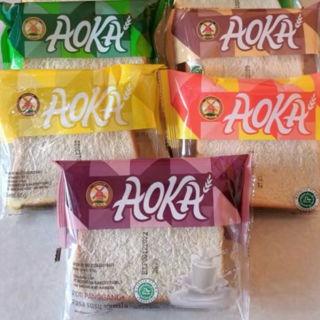 [New] Roti aoka kotak 1 Kardus 1 Dus 1 Karton 60 pcs