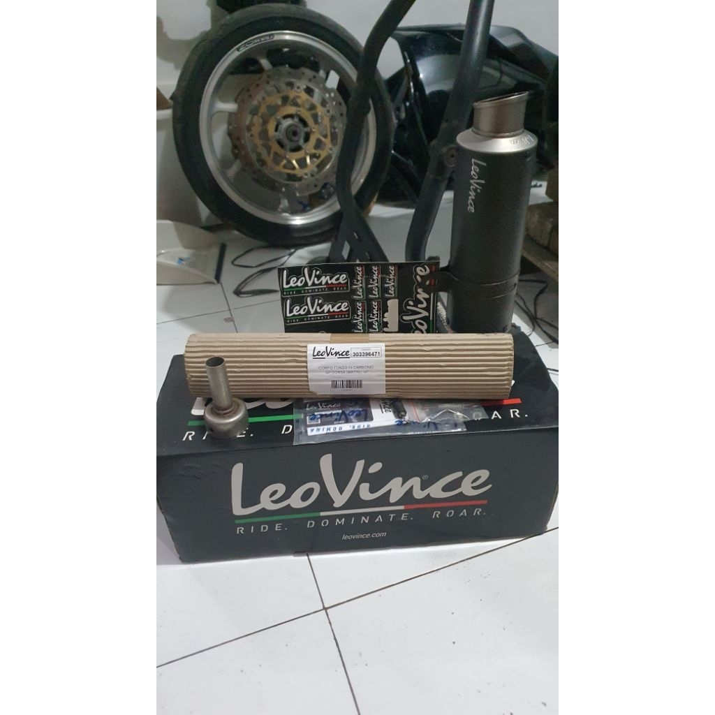 KNALPOT LEOVINCE FULLSYTEM HEADER BY DRAKE R9 SECOND CBR250RR