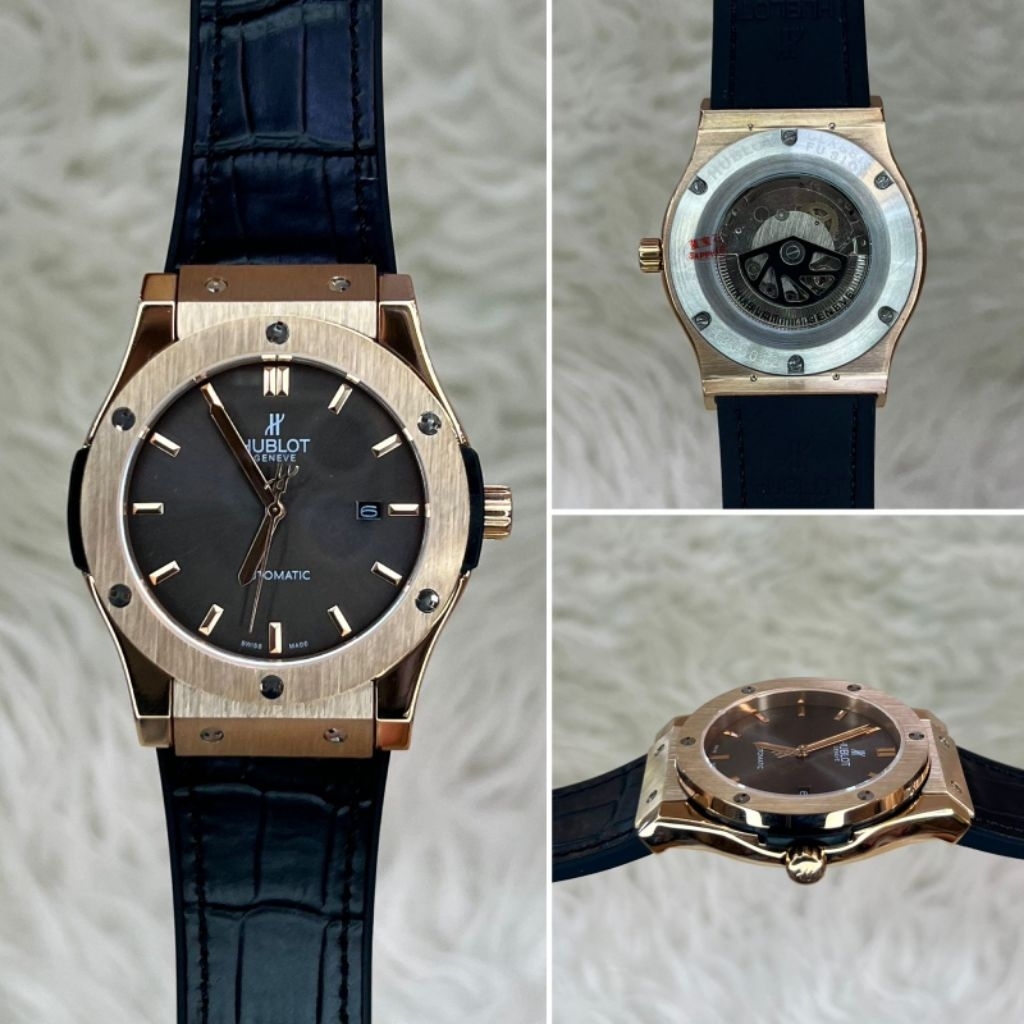 Hublot Classic Elegance Automatic – Rose Gold Brown Dial